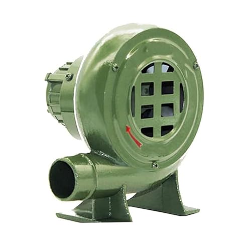JOUFNING Souffleur De Forge De Forgeron Électrique - 220V Electrique Souffleur, Ventilateur Électrique De Cheminée, Briquets À Charbon Forge BBQ, pour Camping(80W)