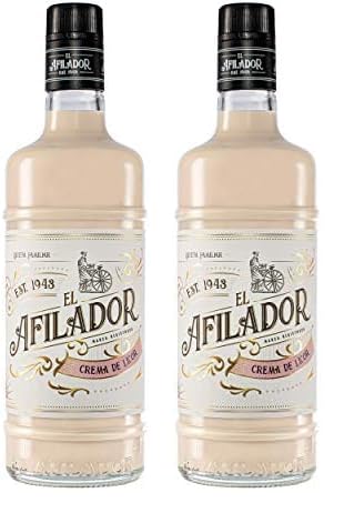 El Afilador Crema de Licor - Botella individual 700 ml (Paquete de 2)