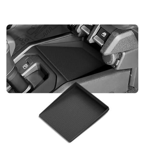 For スズキ 新型ジムニー 2024-2025用 センターコンソール収納マット 収納トレイ シリコン素材 滑り止め キズ防止 小物入れ 整理整頓 インテリア パーツ 取付簡単 車種専用設計 カー用品