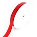 Creative Ideas 7/8-Inch Solid Grosgrain Ribbon, 50-Yard, Red