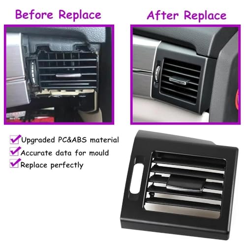 Grille aération centrale cassée pour Mercedes GLK ? Voici la solution - 4