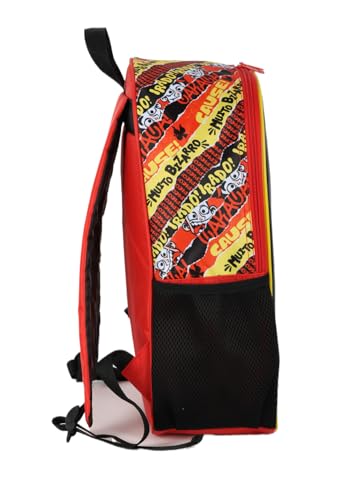 Mochila Costas Escolar UP4YOU Enaldinho Licenciada - Vermelho