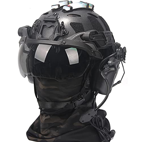 Casques Fast anti-bruit avec visière pour éviter les impacts de BBS au visage