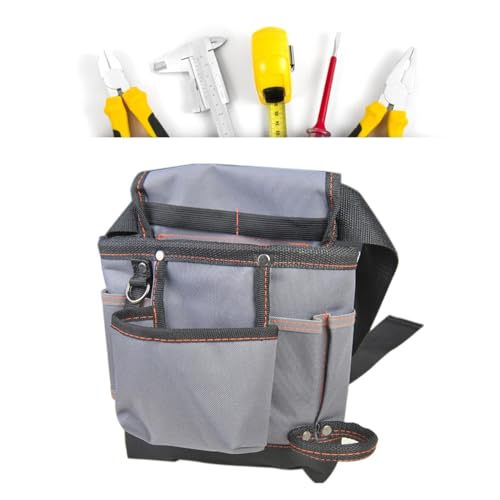Sac à outils en toile compartimenté pour ne plus perdre vos pinces et testeurs