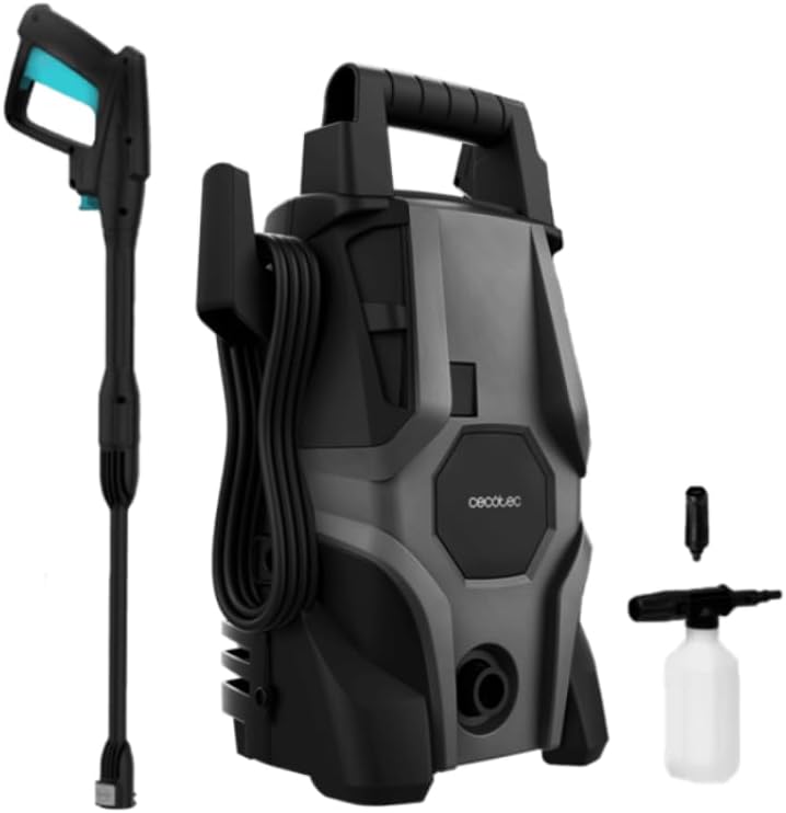 Cecotec Hidrolimpiadora Eléctrica de Alta Presión HydroBoost 1400...