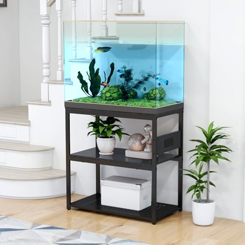 Support d'aquarium en métal à 3 niveaux capacité de 300 kg - 8