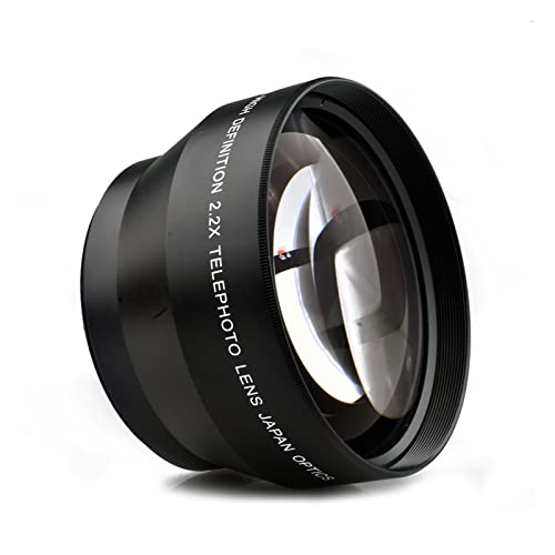 Téléobjectif 2,2 x 67 mm grossissement optique maximal pour objectifs 18-135mm