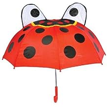 Kids Umbrella - Childrens 18 Inch Rainy Day Umbrella - Ladybug