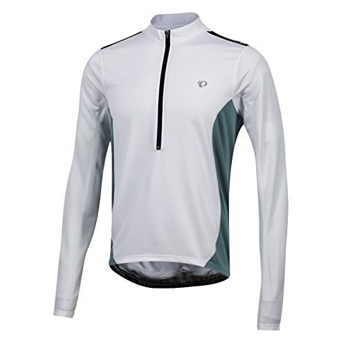 Pearl Izumi Select Quest ls Jersey, White/Arctic, XX-Large