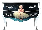 barockschrank kaufen ebay Tiefe ca 52 cm Casa Padrino Barock Kommode Marilyn Monroe Mod2 120cm - Möbel Schrank Sideboard