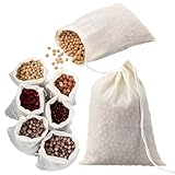 8 Pack Nut Bag Strainer 4 Sizes Cheesecloth Bag for straining, Reusable Nut Milk Bags for Straining Yogurt Juice Wine Cheese Making Tofu Almonds Coffee Yogurt Soup (5x6.3in, 6x8in, 8x10in, 10x12in)