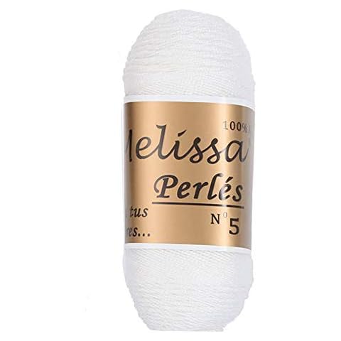 MELISSA Perlés 5 - Hilo de Algodón para DIY y Tejer a Mano Cover
