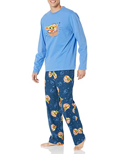 Image of Amazon Essentials Disney | Marvel | Star Wars Men's Flannel Pajama Sleep Sets
