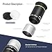 Astromania Telescope Eyepiece 1.25 inch HD Fully Multi Coated Telescope Accessory, 66 Degree Ultra Wide Angle Eyepiece for Astronomy Telescope, Long Eye Relief HD 9mm Wide Angle Telescope Eyepiece