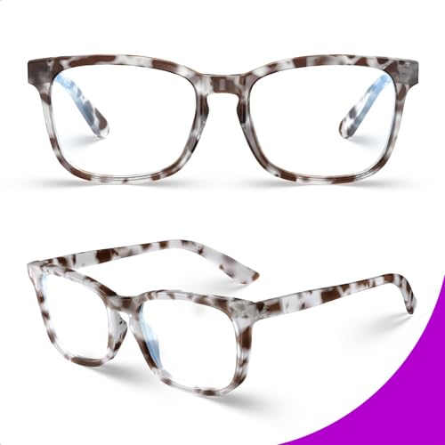 Image of VISOONE Blue Light Blocking Glasses Square with Anti Computer Glare for Gaming Women and Men MONTANA