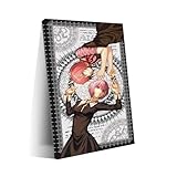 WJSHYFGC Japanese Anime Elfen Lied Cover Poster 3 Wall Canvas Print Office Bedroom Living Room Aesthetic Decor 12x18inch(30x45cm) Frame-style