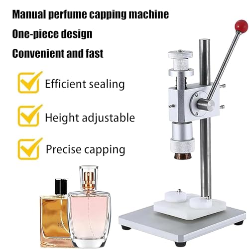 Machine à sertir de parfum 18mm avec aide au positionnement précise