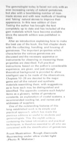 Gem testing 0408701277 Book Cover