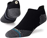 Stance Men's Low Sock Run Light TAB ST, Black, Large
