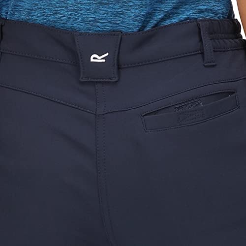Regatta Damen Fenton Wasserabweisend und Windabweisend Softshell Regular Leg Hose 38 EU, Navy
