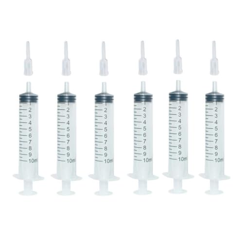 DTF Syringes, DTF Printer Cleaning Kits for All Dtf Printer,DTG Pritner,Uv Printer (10ml x 6 pcs)
