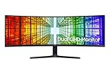 Samsung LS49A950UIU 124,5 cm (49 Zoll) 5120 x 1440 Pixel 5K Ultra HD QLED Schwarz