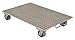 Vestil PDA-2436-C-S-H Aluminum Dolly with Steel Wheels and Handle, 24" x 36"
