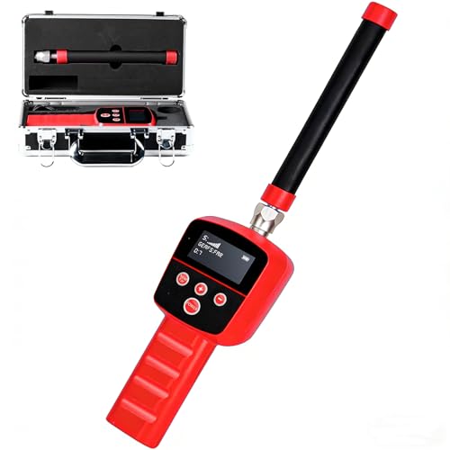 512Hz Pipe Locators Receiver, TLWOCY.Underground Pipe Sewer Inspection Drain Locator with LED Screen Portable and Durable with Headphones for Construction & Plumbing (not Included Transmitter)