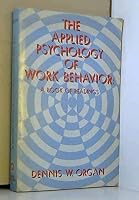 Applied Psychology of Work Behaviour 0256020809 Book Cover