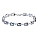 Produktbild Aurora Tears Armbänder 925 Sterling Silber Dame Retro Multi Strass Mystic Topaz Kreis Tennis Armband Muliticolor DB0002M