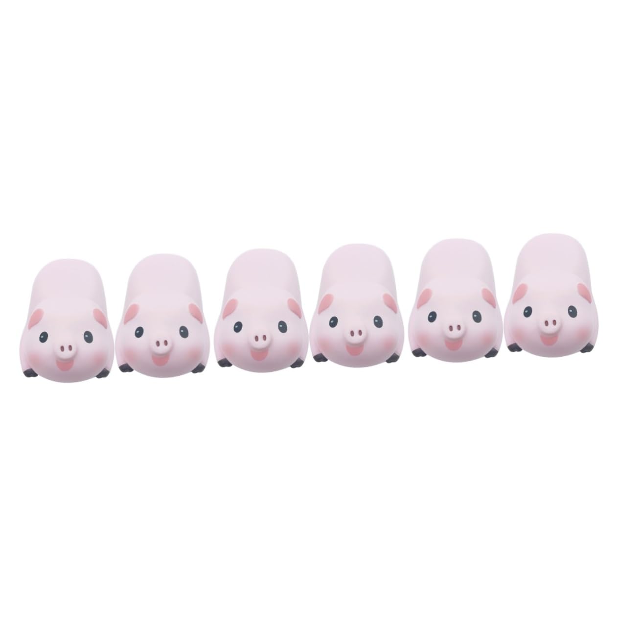 TEHAUX Lot De 3 Tapis De Souris Confortables En Coton À Mémoire De Forme En Forme De Cochon Pour Les Employés De Bureau Et Les Jeux Vidéo (2 Pièces X 3)