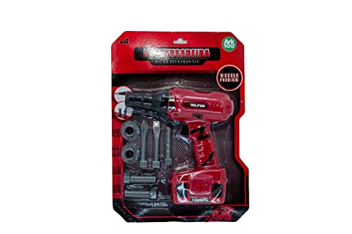 Altimar Kit Ferramentas Infantil Parafusadeira Brinquedo a Pilha 4+ Indoor Unissex com 2 Pilhas AA,