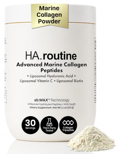 Haroutine Advanced Marine Collagen Peptides with Hyaluronic Acid & Biotin