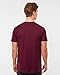 Tultex Unisex Tee (Burgundy, Large)