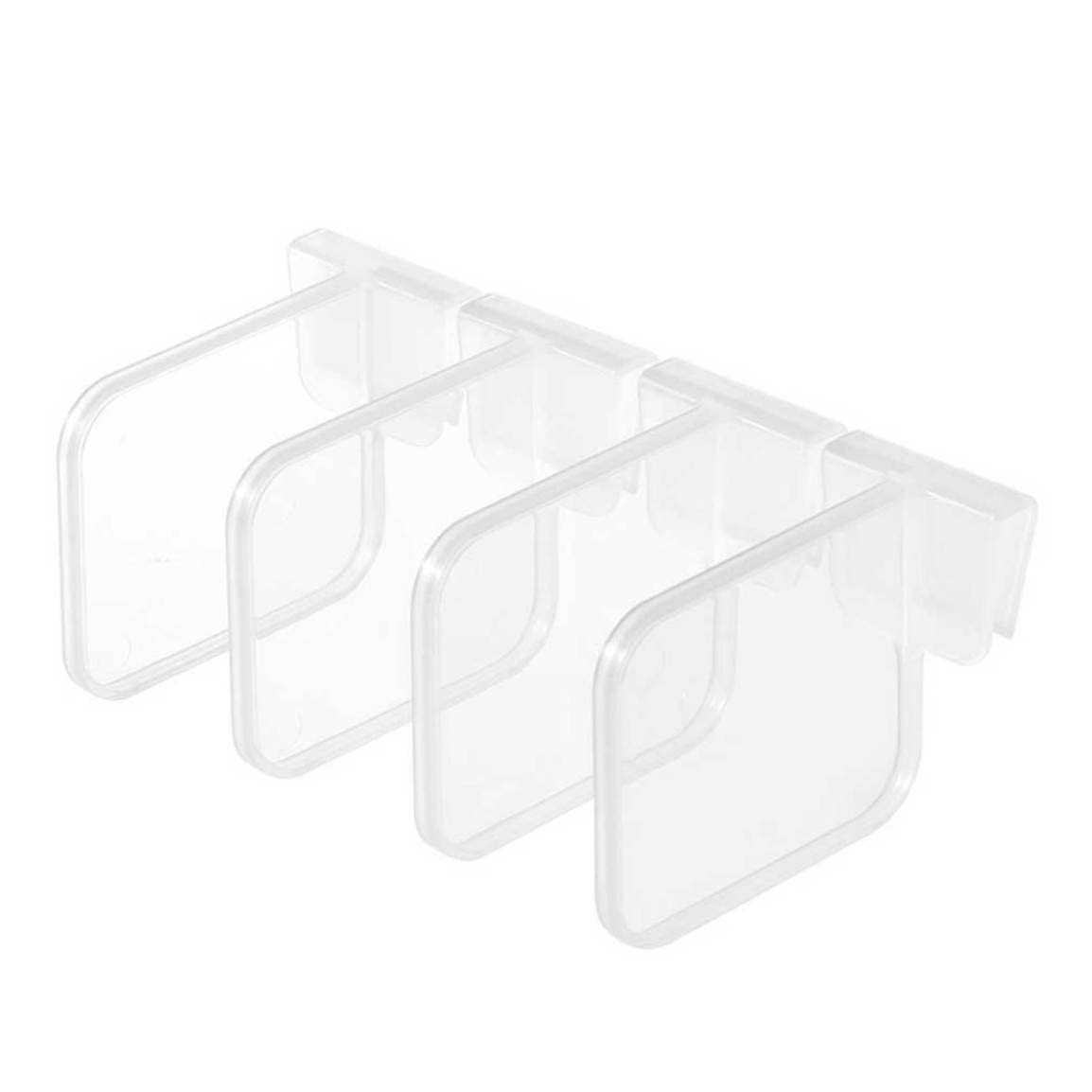 Peosaard Fridge Drawer Dividers Kitchen Refrigerator Side Door Separator Shelf Organiser for Freezer, Fridge Drawer Dividers