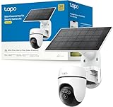 Tapo C630 Kit- 3K 5MP Wireless Outdoor WiFi Camera con Panel Solar, cámara de vigilancia WiFi inalámbrica para Exteriores con PTZ de 360°