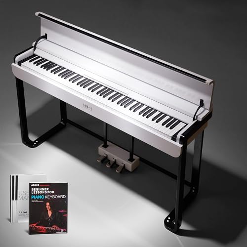 AKLOT Modern Weighted Keyboard Piano: 88-Key Graded Hammer Action Digital