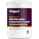 Collagen Powder, Gold Standard Bovine Collagen Peptides Powder by Wellgard - High Levels of The 8 Essential Amino Acids, Collagen Supplements, Halal & Kosher, Made in UK