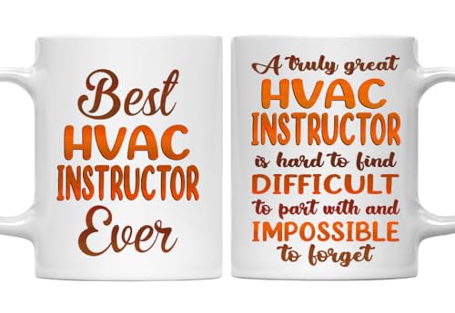 MONIZILUCKY Gifts For Hvac Instructor Mug