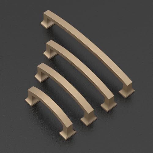 9BUILD 10 Pack Champagne Bronze Cabinet Pulls 7 Inch Handles for Kitchen Cabinets Hardware Drawer Pulls 9B0007 by 9BUILD - Used condition - Image 5