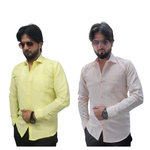GenericSadya Collection Khadi Cotton Material Mens Full Sleeves Shirt