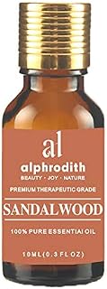 Premium Aromatherapy Indian Sandalwood Essential Oil 100% Organic Pure Undiluted Therapeutic Grade Scented