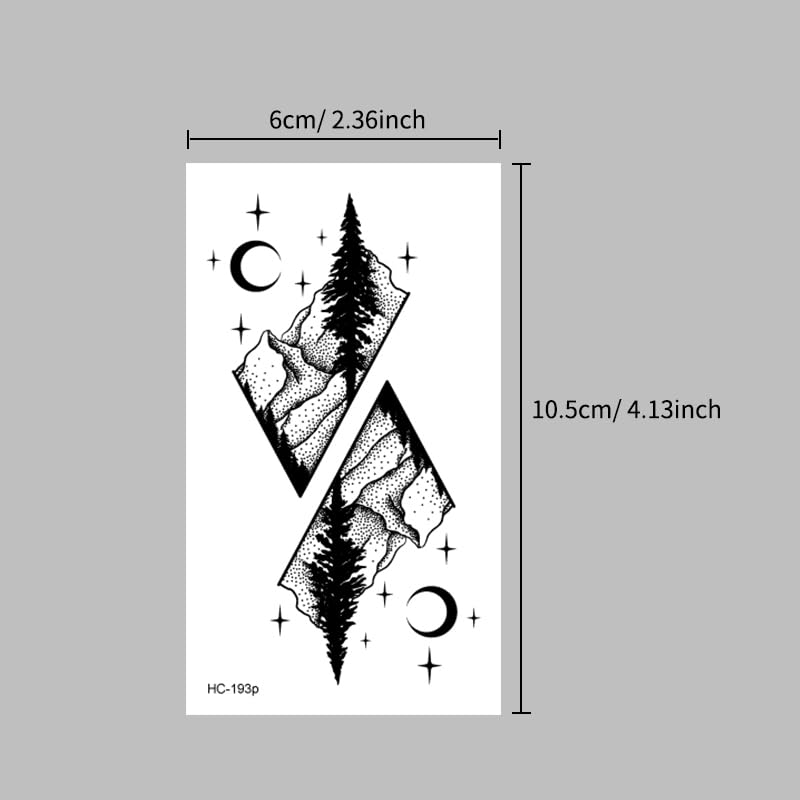 Miniatura 6 de 32 hojas de tatuajes temporales de patrón pequeño negro realista para adultos, tatuajes temporales de plumas, novios de pájaros, tatuajes falsos