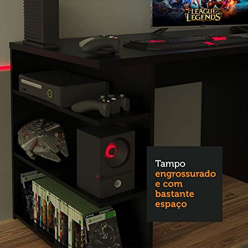 Mesa para Computador Gamer 9409 Madesa - Preto