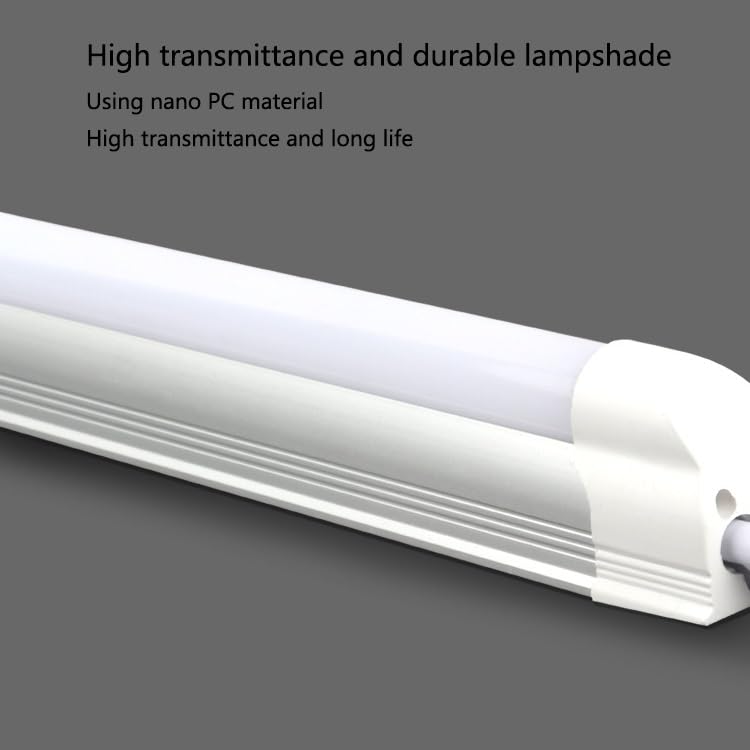 Lampa sklepowa, lampa sklepowa, lampa sklepowa, fluorescencyjne oprawy oświetleniowe, oświetlenie 220V, oprawa oświetleniowa LED 4", 24 V, 220 V zintegrowana lampa robocza obrabiarki (kolor: 220 V,
