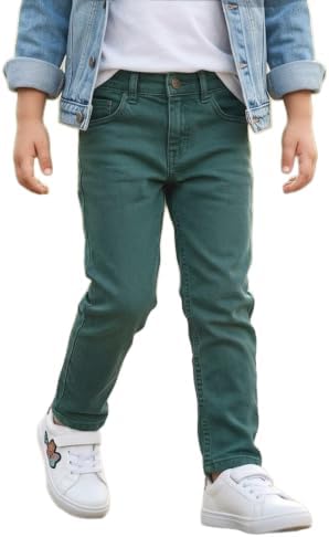 Urbano Juniors Boy's Slim Fit Washed Denim Jeans Stretch