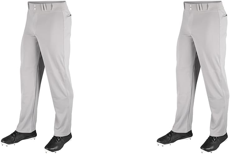 CHAMPRO Mens MVP Baseball Pant Grey Large and Medium US