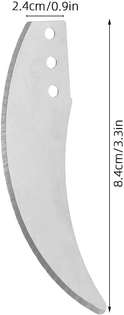 Stainless Steel Meat Grinder Blades for Meat and Vegetables Replacement Chopper Blades 4pcs with Outstanding Durability and Easy Cleaning for Daily Food Preparation in Kitchen