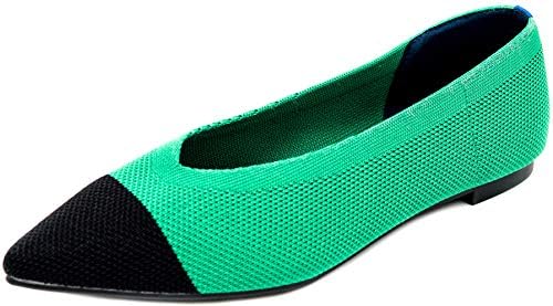 DASTI Women Flat Shoes Leisure Summer Slip-on Soft Stretch Mesh Comfort Ballet