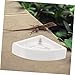 TOBBOMEY Ceramic Water Dish for Reptiles Feeding Bowl for Geckos Snakes and Lizards Stable Design for and Comfortable Mealtime Reptile Food Basin